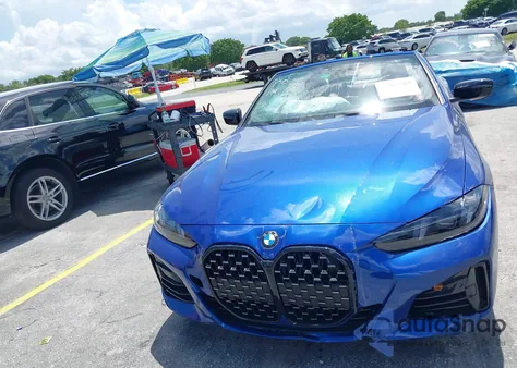 2025 BMW 4 Series 430I из США, поврежденный, VIN WBA33DB0XSCT17453